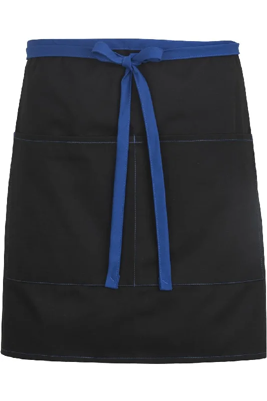 2-Pocket Half Bistro Color-Blocked Apron