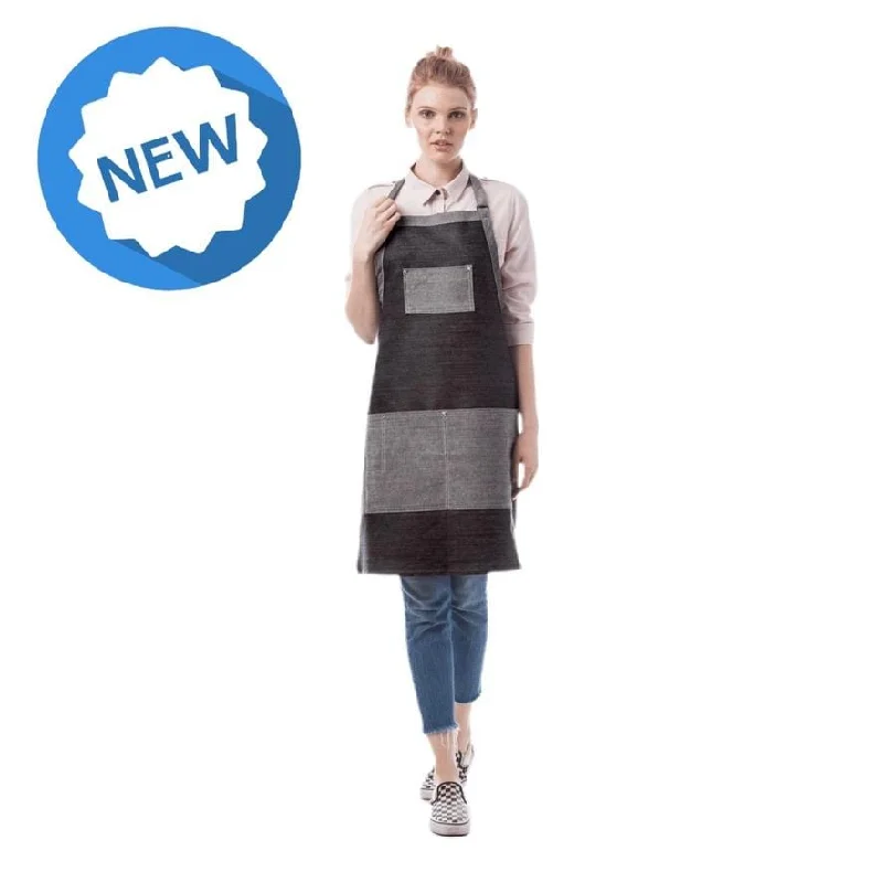 3-Pocket American Denim Bib Apron (Made in the USA - 32")