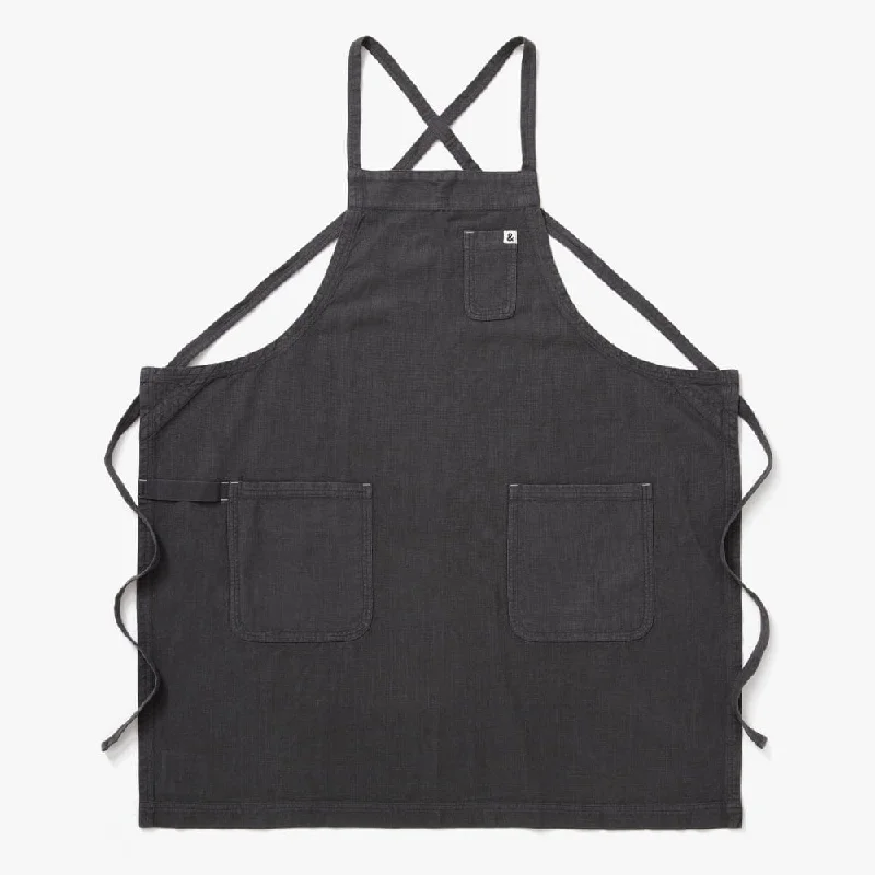 Charcoal Minimalist Apron