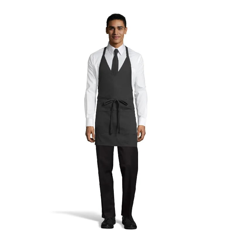 Formal V-Neck Bib Apron