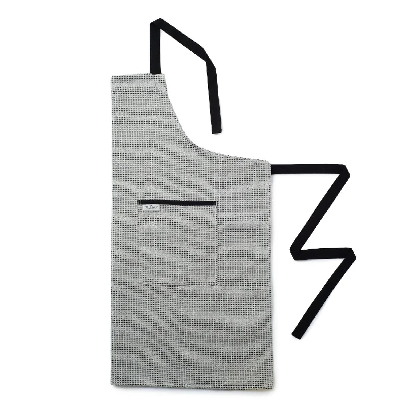 Holkham Waffle Apron Black