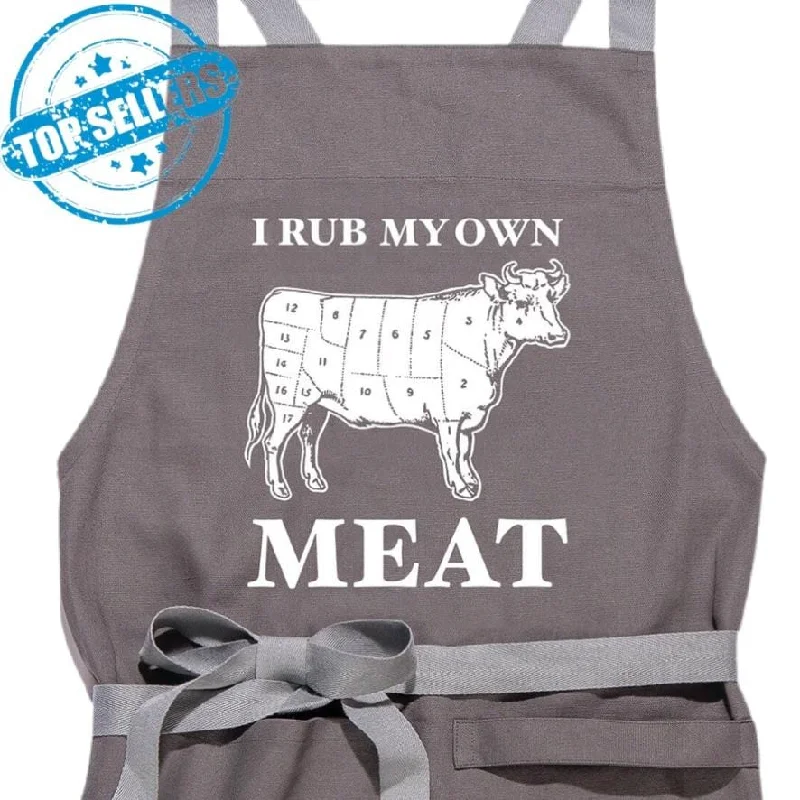 I Rub My Own Meat Apron