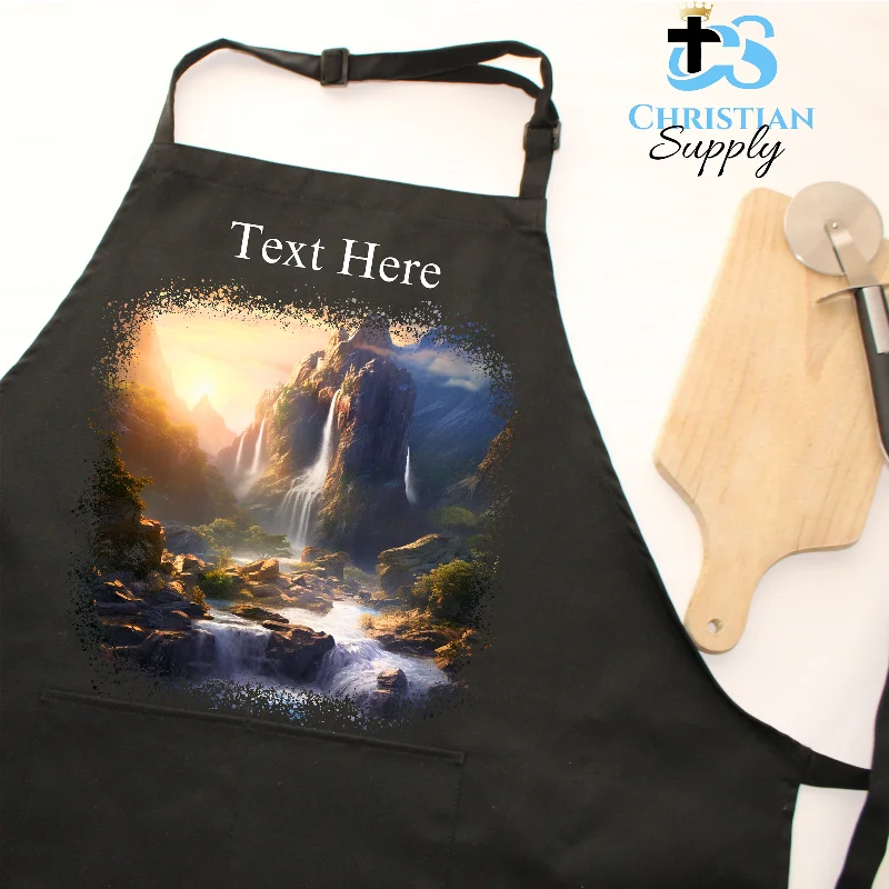 Majestic Waterfall Apron