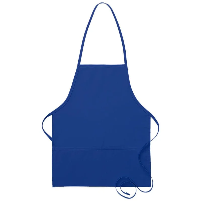 2-Pocket Bib Apron (Made in the USA - 22"L)