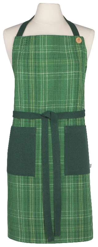 Plaid Spruce Apron