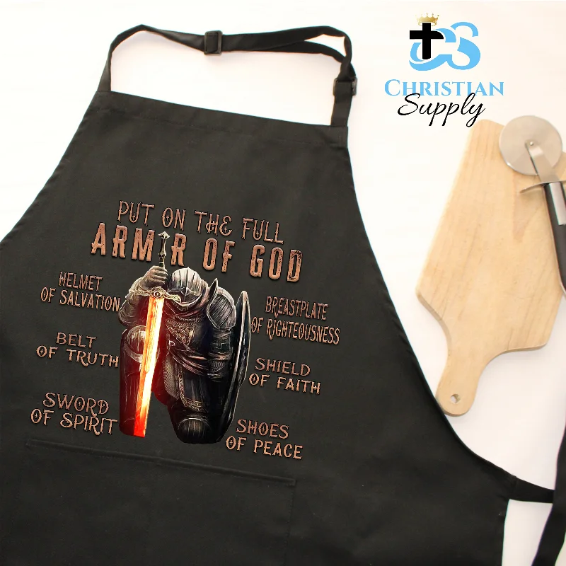 Put on the Full Armor of God Apron