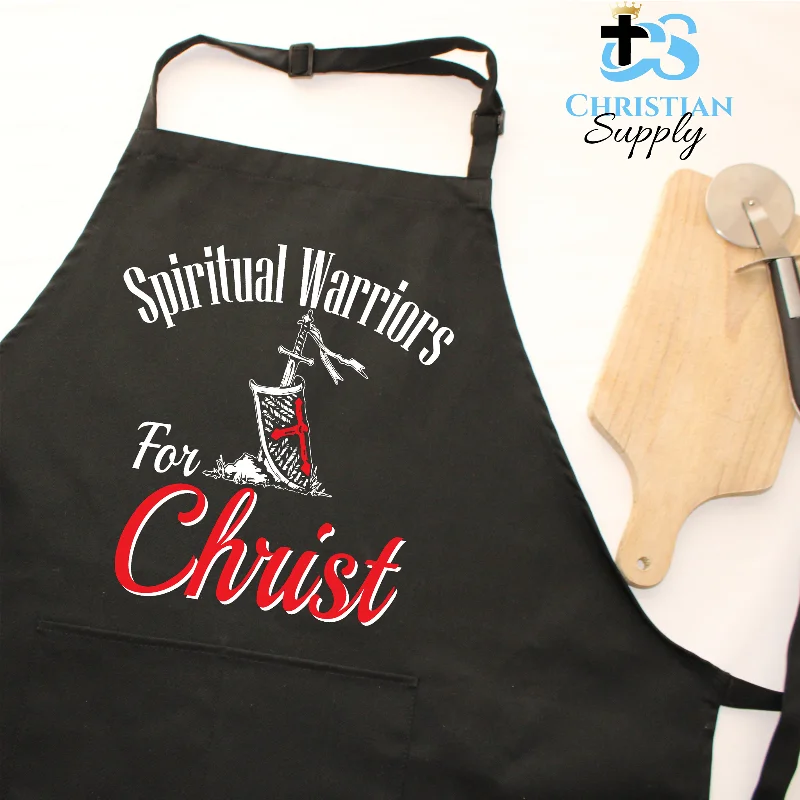 Spiritual Warriors for Christ Apron