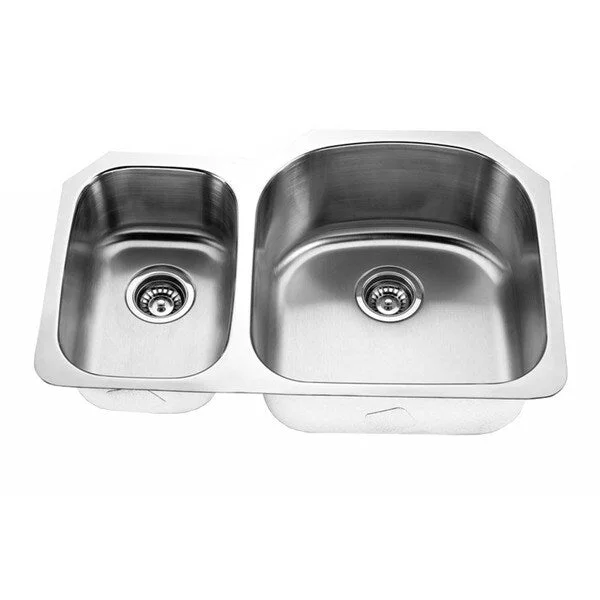 Designer Collection 30/ 70 Stainless Steel Double Bowl Kitchen Sink