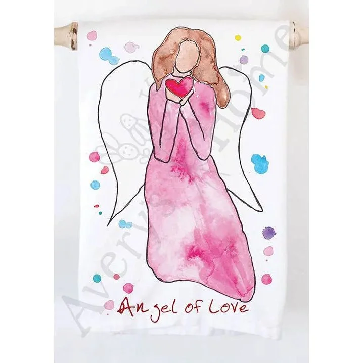 Angel of Love Kitchen Towel