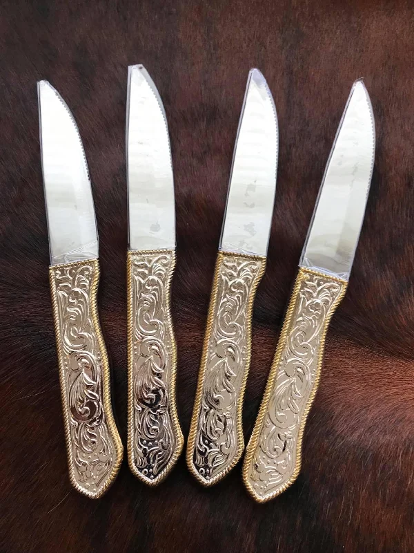 Cowboy Kitchen Western Steak Knife Set