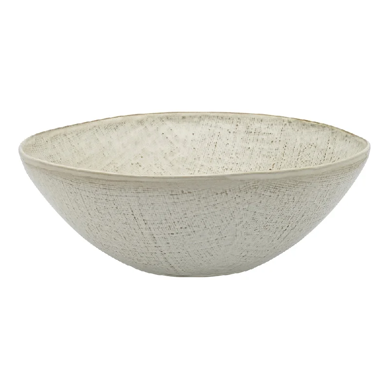 Ecology Linen Salad Bowl - Birch 27.5cm