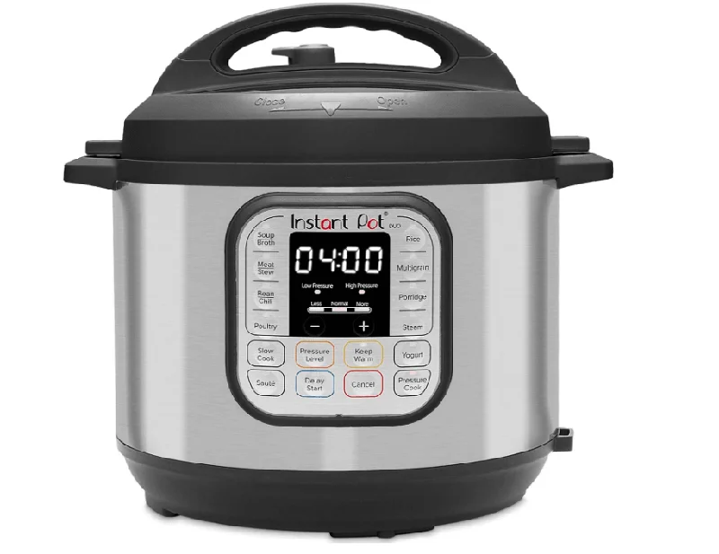 Instant Pot DUO 60 Duo 7-in-1 Smart Cooker, 5.7L - Pressure Cooker, Slow Cooker, Rice Cooker, Sauté Pan, Yoghurt Maker, Steamer and Food Warmer, Brushed Stainless Steel