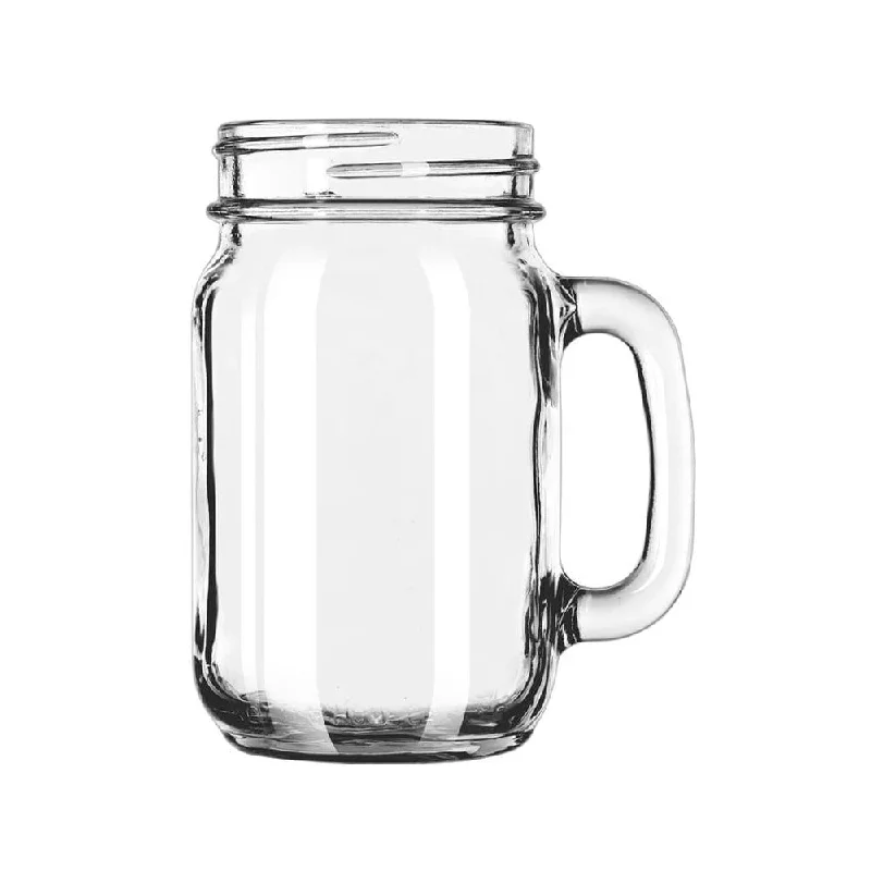 Libbey 16.5 Oz Drinking Jar Glass 12 /Case