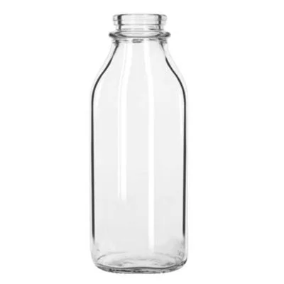 Libbey 33.5 Oz Milk Bottle, Clear 24 /Case