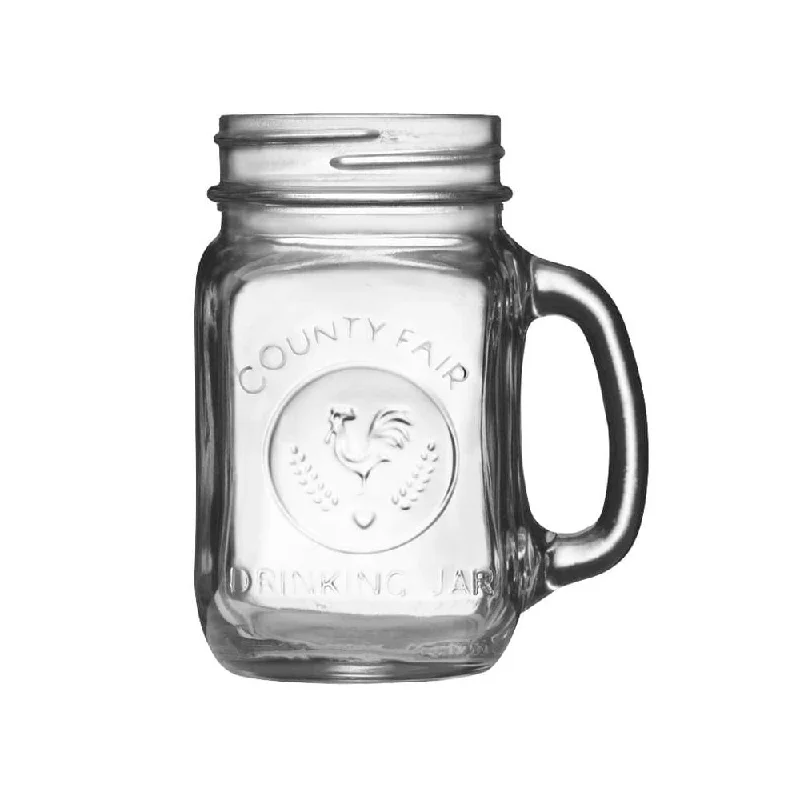 Libbey County Fair 16.5 Oz Drinking Jar 12 /Case