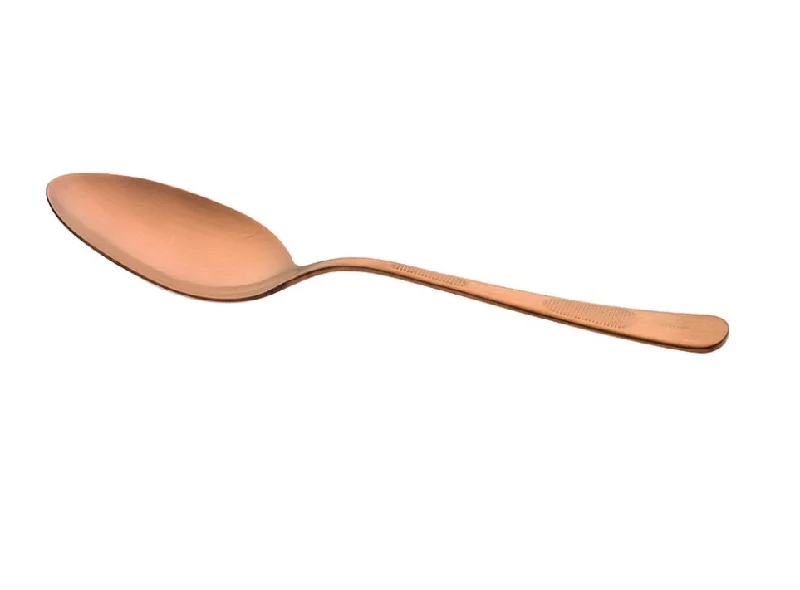 Mercer Culinary 0.7 Oz Solid Bowl Plating Spoon, Rose Gold