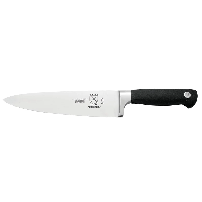 Mercer Culinary Genesis 8" Chef Knife with Black Handle