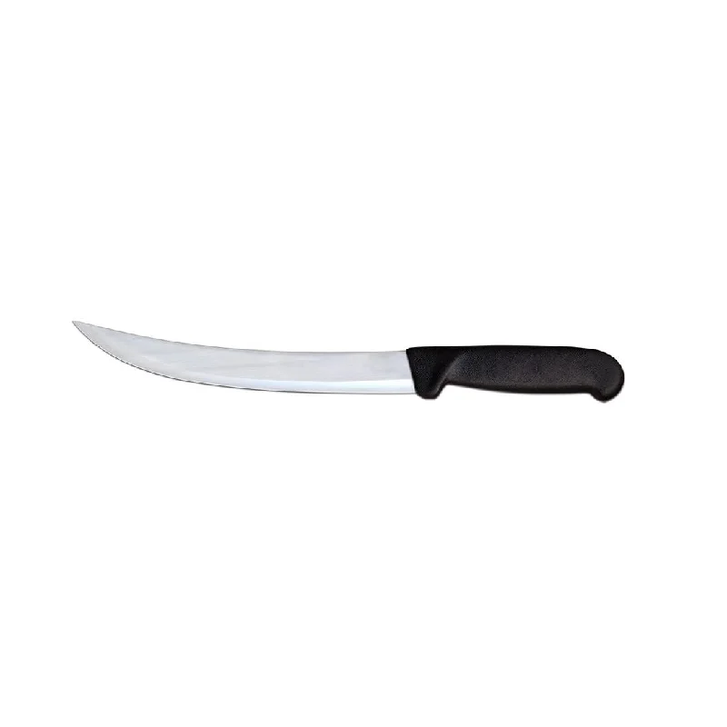 Nella 8" Breaking Knife with Black Handle