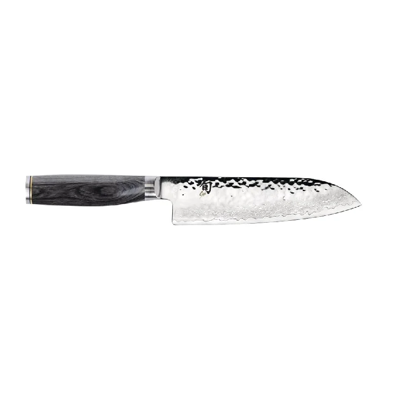 Shun Premier 7" Santoku Knife, Grey Handle