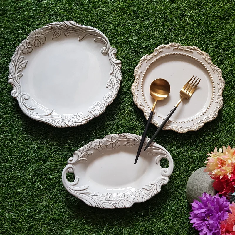 [NEW IN] Victorian White Dinnerware Collection