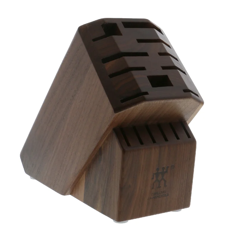 ZWILLING Pro 16-slot Knife Block - Dark Walnut