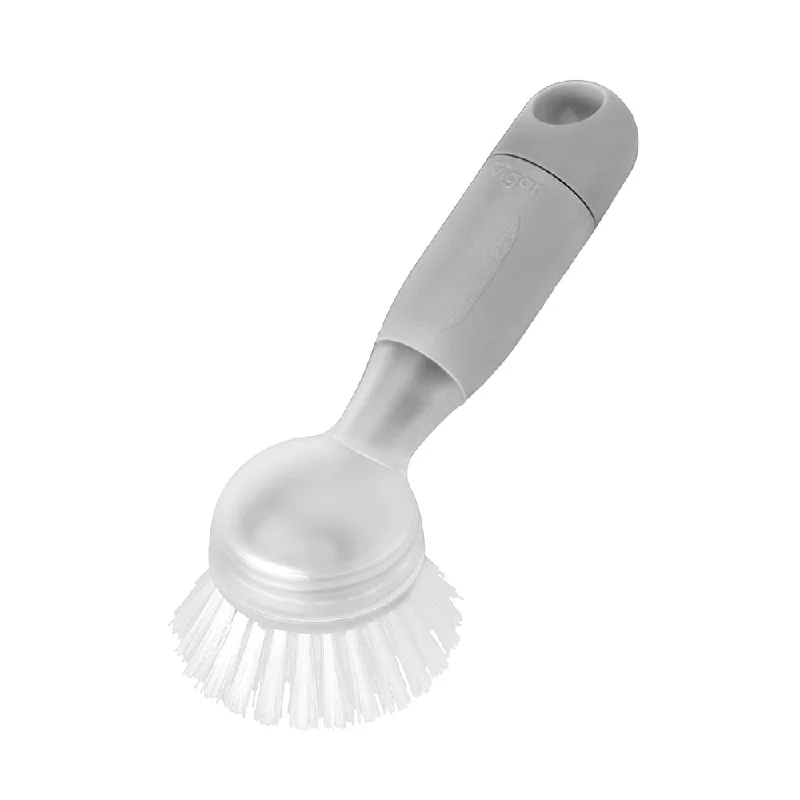 Vigar Soap Dispensing Grey Dish Brush